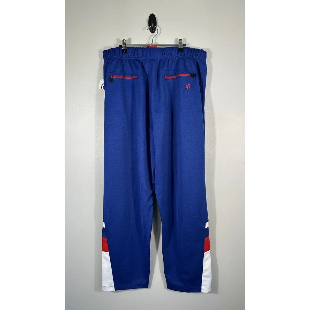 Rocawear Pants Mens 2XL Marine Blue Wide Leg Pull On Streetwear Hip Hop